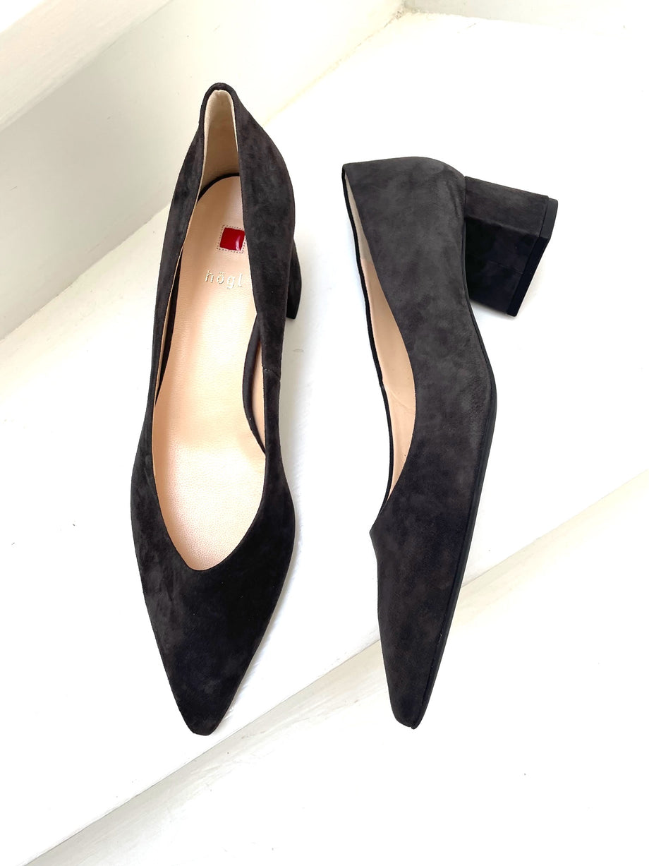 Hogl mørkegrå sko – Fashionistas