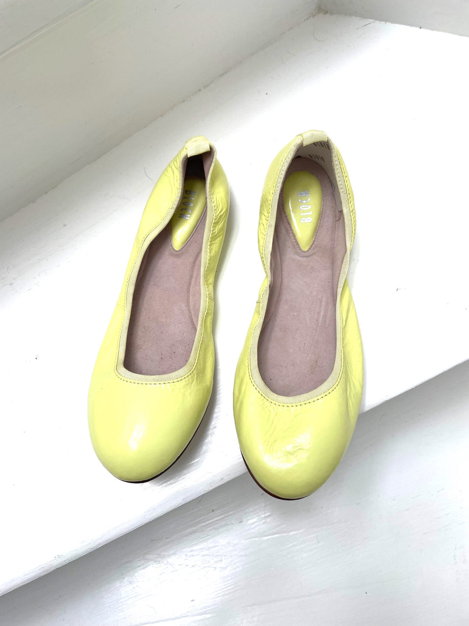 Bloch gule ballerina sko –