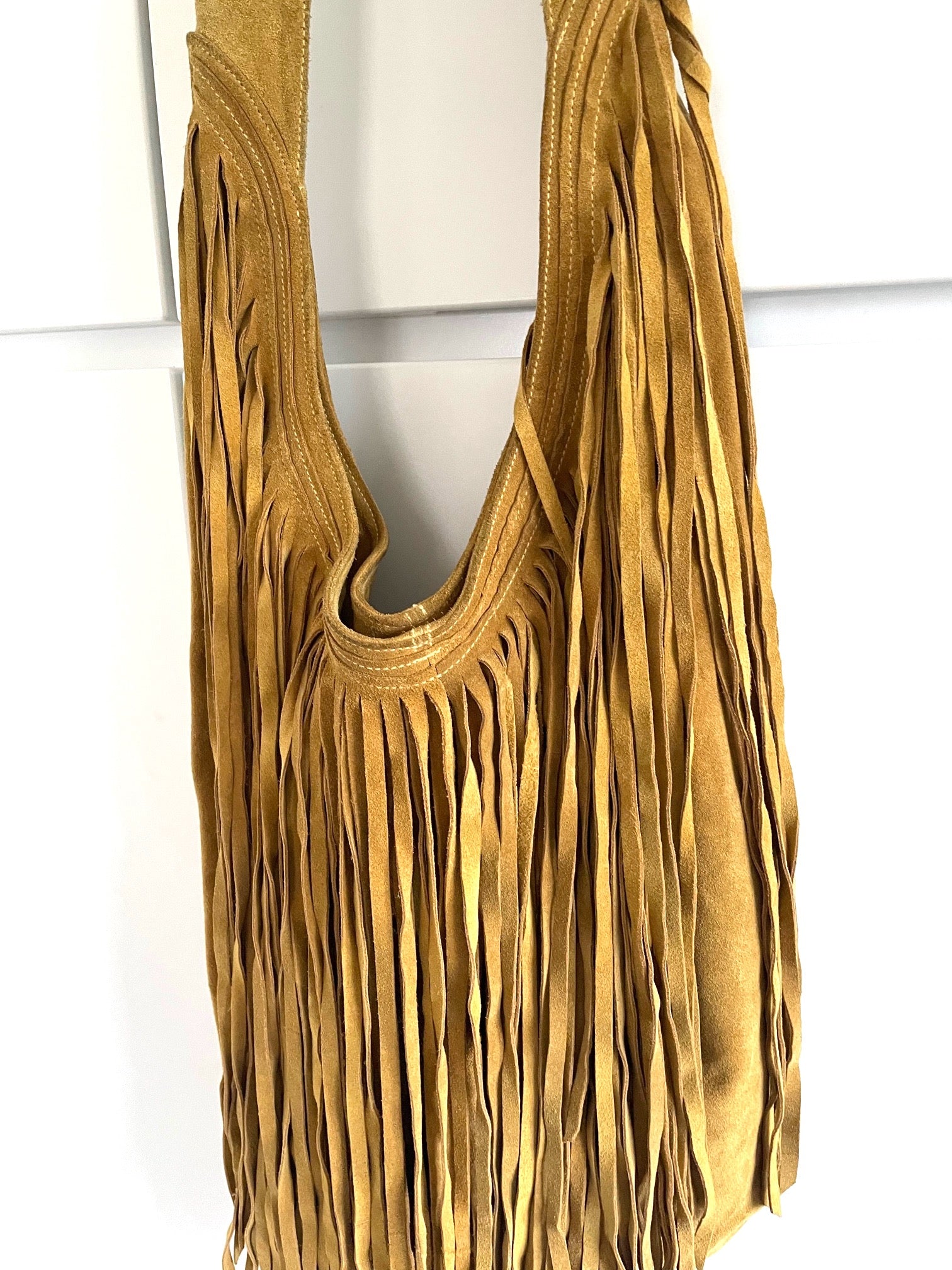 dominere utålmodig udvikle Skamandros gul taske med frynser – Fashionistas