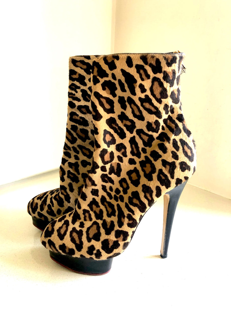 Olympia leopard støvletter – Fashionistas